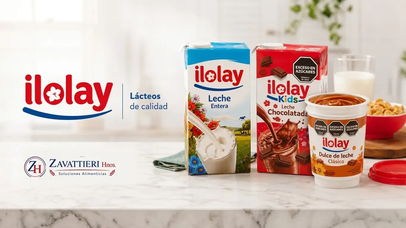 Ilolay, lácteos de calidad — Zavattieri Hermanos, distribuidor en Mendoza